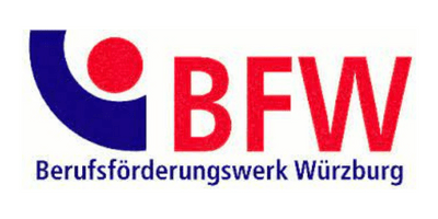 Logoen til yrkesopplæringssenteret i Würzburg