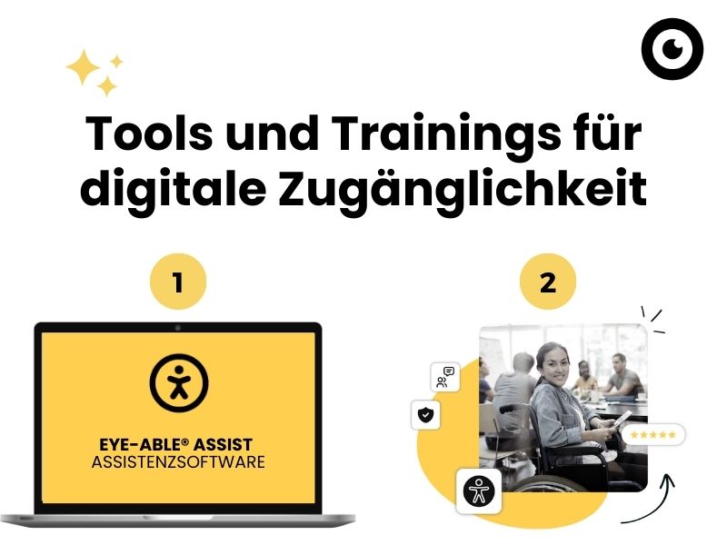 Tools und Trainings für digitale Zugänglichkeit